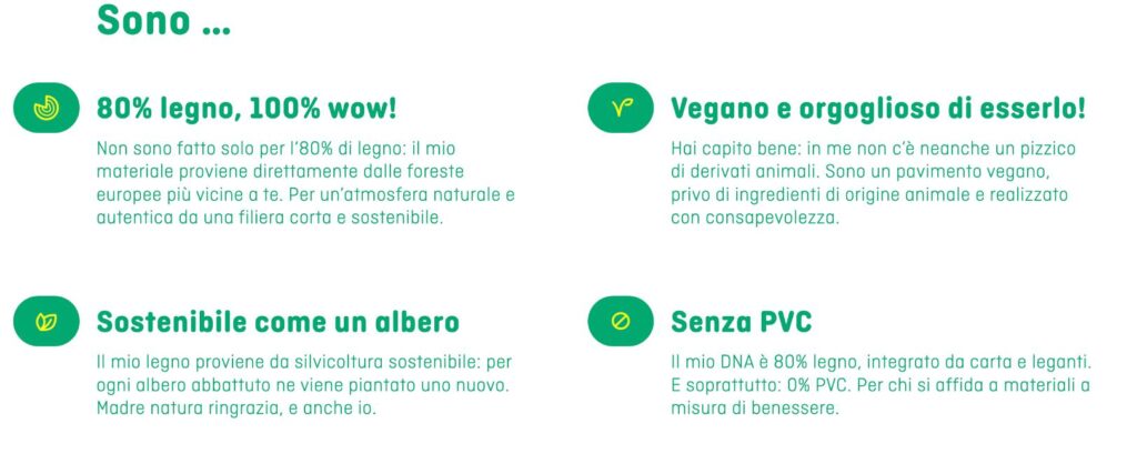 Pavimento ibrido KIWI 2.0 OAK NATURE, foto 4 di 9
