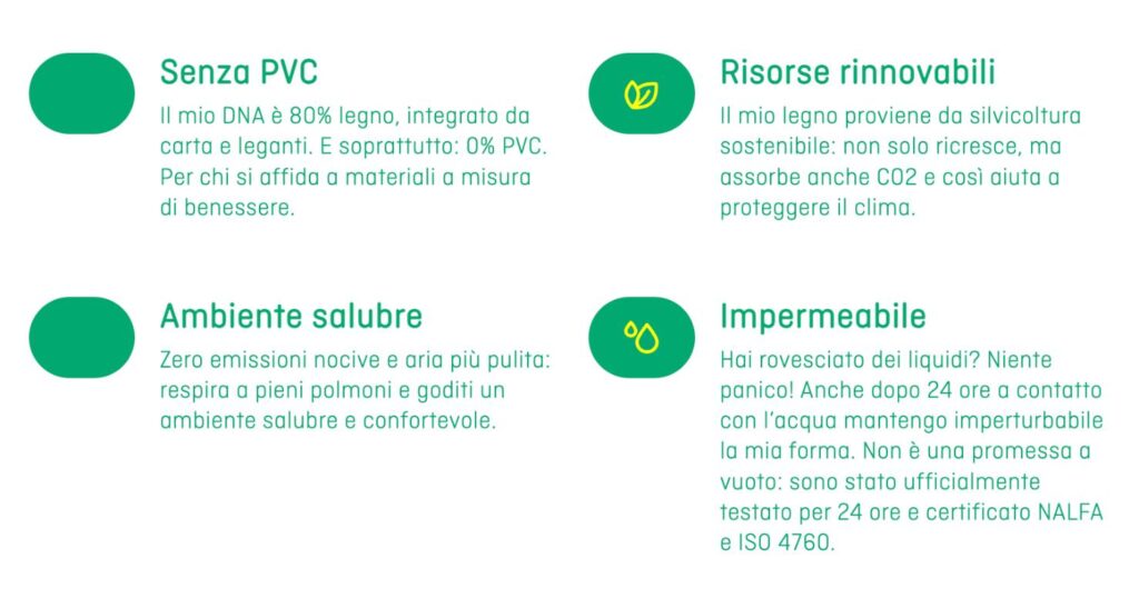 Pavimento ibrido KIWI 2.0 OAK NATURE, foto 8 di 9