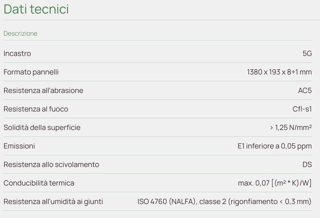 Pavimento ibrido KIWI 2.0 OAK NATURE, foto 5 di 9